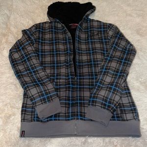 NWOT Boys Sherpa Lined Jacket